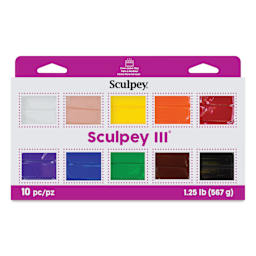 Sculpey III Set - Classic Collection, Set of 10, 2 oz