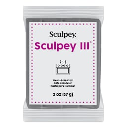 Sculpey III - 2 oz, Elephant Gray