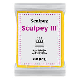 Sculpey III - 2 oz, Yellow