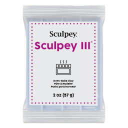 Sculpey III - 2 oz, Arctic Blue