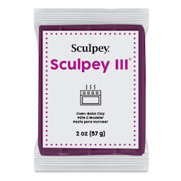 Sculpey III - 2 oz, Plum