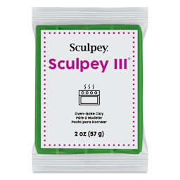 Sculpey III - 2 oz, Leaf Green