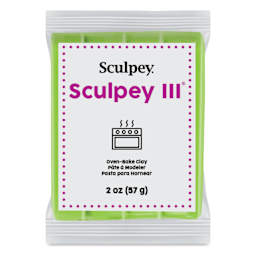 Sculpey III - 2 oz, Granny Smith