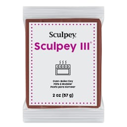 Sculpey III - 2 oz, Chocolate