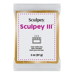 Sculpey III - 2 oz, Jewelry Gold