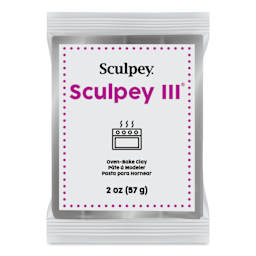 Sculpey III - 2 oz, Silver
