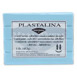 Van Aken Plastalina Modeling Clay - 1 lb, Pastel Blue