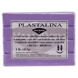 Van Aken Plastalina Modeling Clay - 1 lb, Violet