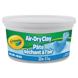 Crayola Air-Dry Clay - Bucket, 2.5 lb, Blue