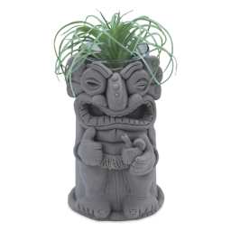 Sculpey Firm - 1 lb, Gray finished plant pot sculpture example