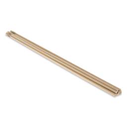 Midwest Products Basswood Strips - 10 Pieces, 3/16" x 1/4" x 24" (end view)