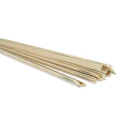 Midwest Products Balsa Wood Strips - 30 Pieces, 1/16" x 1/4" x 36" (out of packaging)