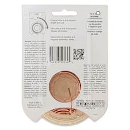 OOK Copper Specialty Wire - 16 Gauge, 25 ft, back of packaging