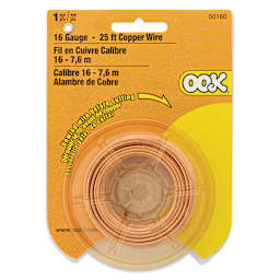 OOK Copper Specialty Wire - 16 Gauge, 25 ft, front of packaging