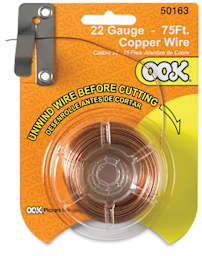 Ook Copper Specialty Wire - Front of blister package with wire leading out
