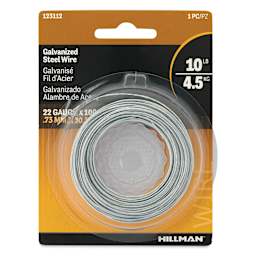 Hillman Galvanized Steel Wire - 22 Gauge, 100 feet front of packaging