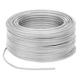 Hillman Galvanized Steel Wire - 18 Gauge, 110 feet being uncoiled