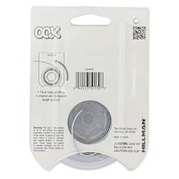 OOK Steel Specialty Wire - 16 Gauge, 25 ft, back of packaging