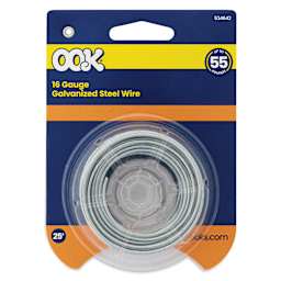OOK Steel Specialty Wire - 16 Gauge, 25 ft, front of packaging