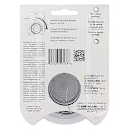 OOK Steel Specialty Wire - 20 Gauge, 75 ft, back of packaging