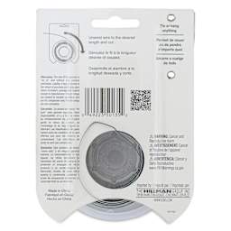 OOK Steel Specialty Wire - 22 Gauge, 100 ft, back of packaging