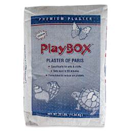 Playbox Plaster of Paris - Bag, 25 lb - front