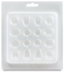 Jewelry Mold, Circles/Ovals/Squares