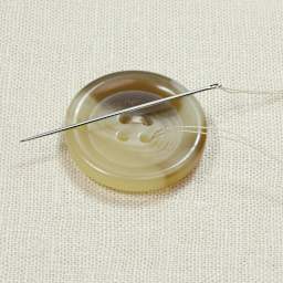 Dritz Sharps Hand Needles - Size 3/9, Pkg of 20 needle on button