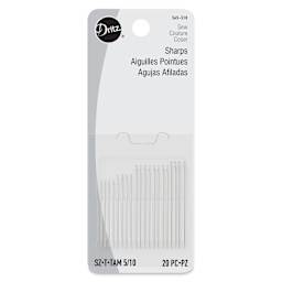 Dritz Sharps Hand Needles - Size 5/10, Pkg of 20