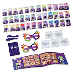 Okto Sensory Art Air Clay Creativity Kit - Set of 36 - contents