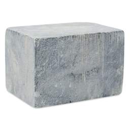 Gian Carlo Stoneworks Green Indian Soapstone Block - 4 lb, 4-1/2" x 3" x 3", horizontal