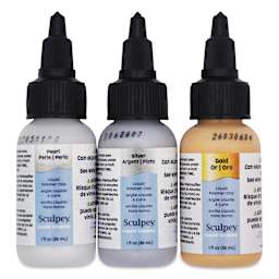 Liquid Sculpey Multi-Pack - Metallic Colors Multi-Pack, Set of 3