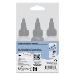 Liquid Sculpey Multi-Pack - Basic Colors Multi-Pack, Set of 3 back of packaging