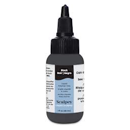 Liquid Sculpey - Black, 1 oz