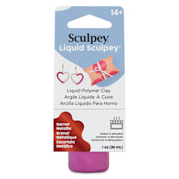 Liquid Sculpey - Metallic Garnet front of packaging