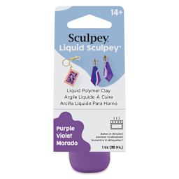 Liquid Sculpey - Purple, 1 oz front of packaging