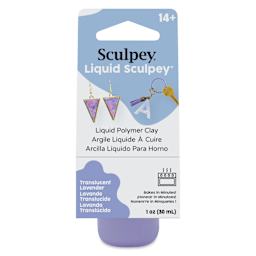 Liquid Sculpey - Translucent Lavender, 1 oz front of packaging