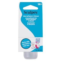 Sculpey Clay Softener and Thinner - 1 oz front of packaging