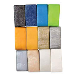 Sculpey Premo - Mixed Effects, Set of 12, 1 oz out of packaging