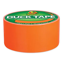 ShurTech Color Duck Tape - 1.88" x 15 yds, Neon Orange side of roll