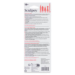 Sculpey Tools 5-in-1 Clay Tool Set back of packaging