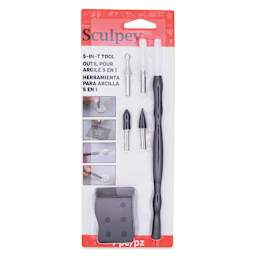 Sculpey Tools 5-in-1 Clay Tool Set front of packaging