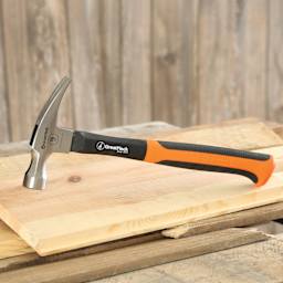 GreatNeck Fiberglass Straight Claw Hammer - on board