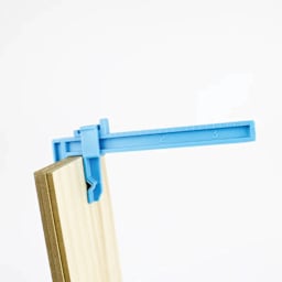 Excel Blades Small Adjustable Plastic Clamp on wood