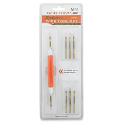 Xiem Sculptor's Wire Tool Set - Front of blister package of Small Set of 8 tools