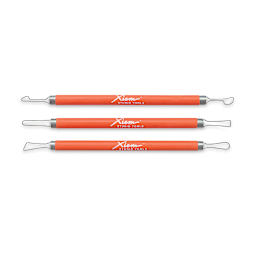 Xiem Studio Wire Sculpting Tools - Set of 3 Tools shown horizontally
