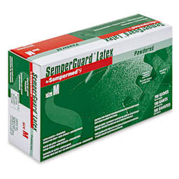 Glove Pack - Medium, Latex, Powdered, Pkg of 100