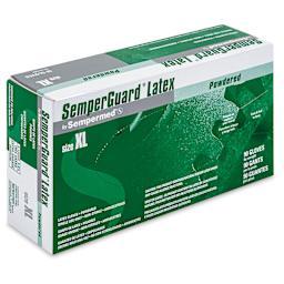 Glove Pack - X-Large, Latex, Powdered, Pkg of 100