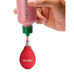 Xiem Applicator Glaze Transfer Kit filling red applicator bulb (sold separately)