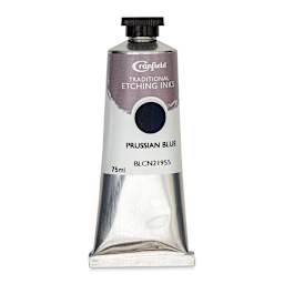 Cranfield Traditional Etching Ink - Prussian Blue, 75 ml - front
